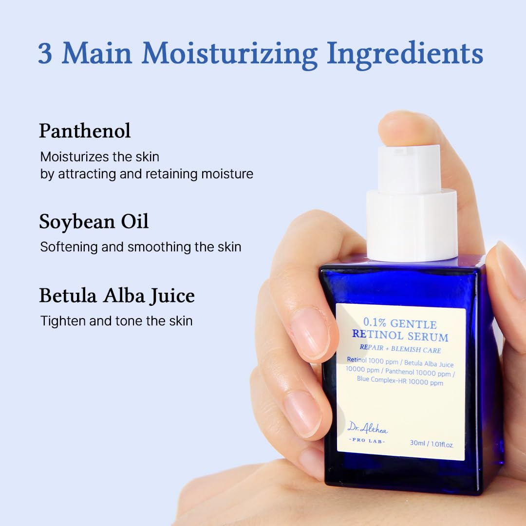 Dr. Althea 0.1% Gentle Retinol Serum Αντιρυτιδικός Ορός, 30ml