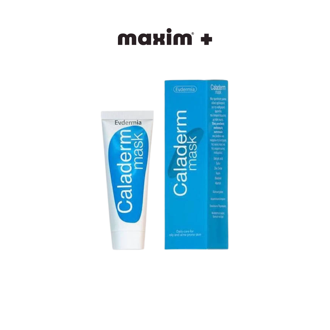 Evdermia Caladerm Mask Αποτελεσματική Μάσκα Προσώπου για Δέρματα με Πρόβλημα Ακμής , 30gr