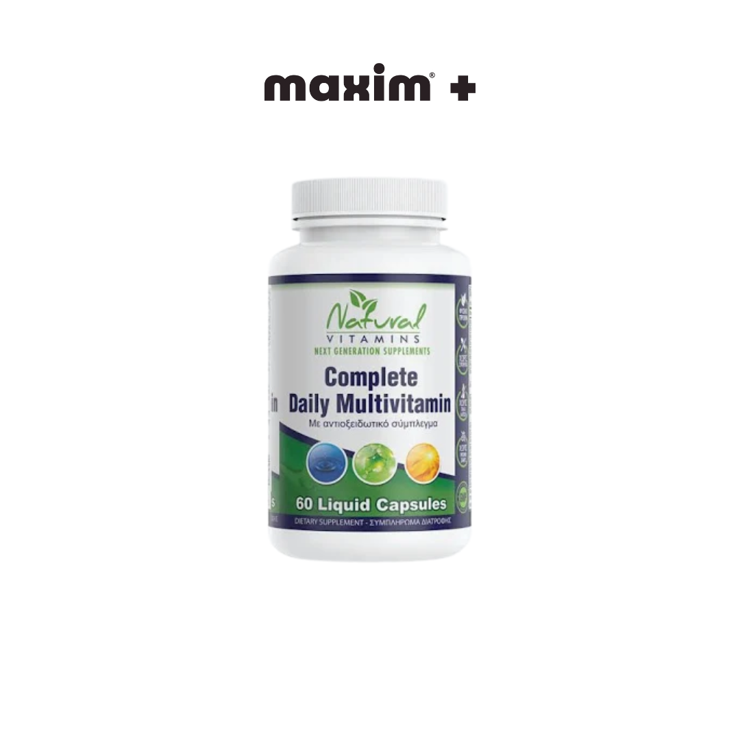 Natural Vitamins Complete Daily Multivitamin, 60caps
