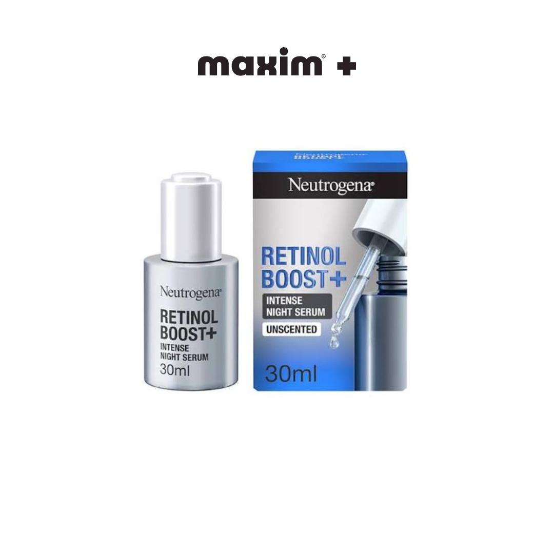 Neutrogena Retinol Boost Intense Night Serum Αντιγηραντικός Ορός Νυκτός, 30ml