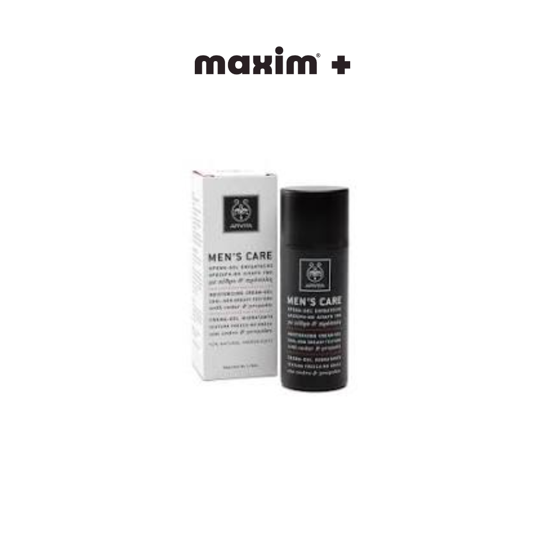 Apivita Men's Care Κρέμα - gel ενυδάτωσης με δροσερή, μη λιπαρή υφή, Με κέδρο & πρόπολη, 50ml Apivita