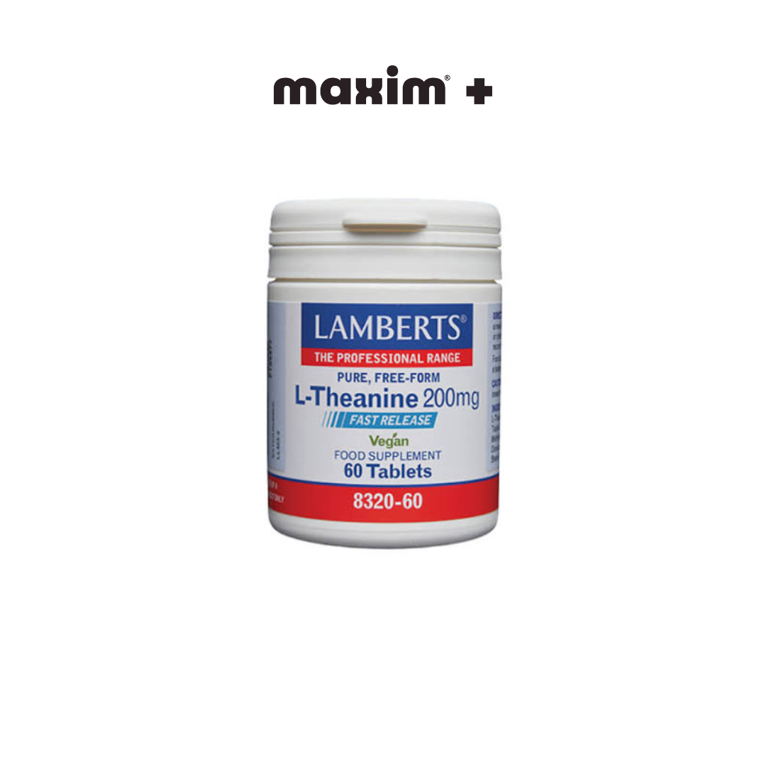 Lamberts L-Theanine 200mg, 60tabs