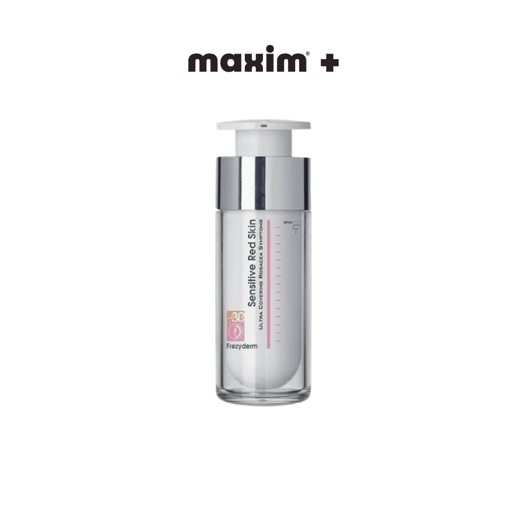 Frezyderm Red Skin Tinted SPF30 Κρέμα Προσώπου με Χρώμα & Αντιηλιακή Προστασία για Επιδερμίδες με Ροδόχρου Νόσο, Ευαίσθητες ή Αντιδραστικές, 30ml