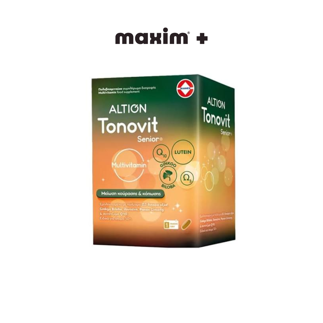 Altion Tonovit Multivitamin για Τόνωση & Ενέργεια, 30softcaps