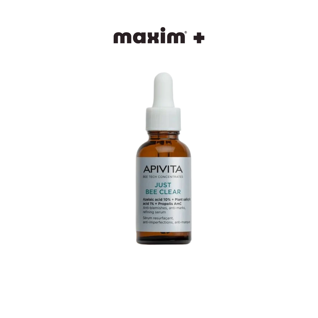 Apivita Just Bee Clear Serum Ορός Λείανσης για Ατέλειες & Σημάδια Ακμής, 30ml
