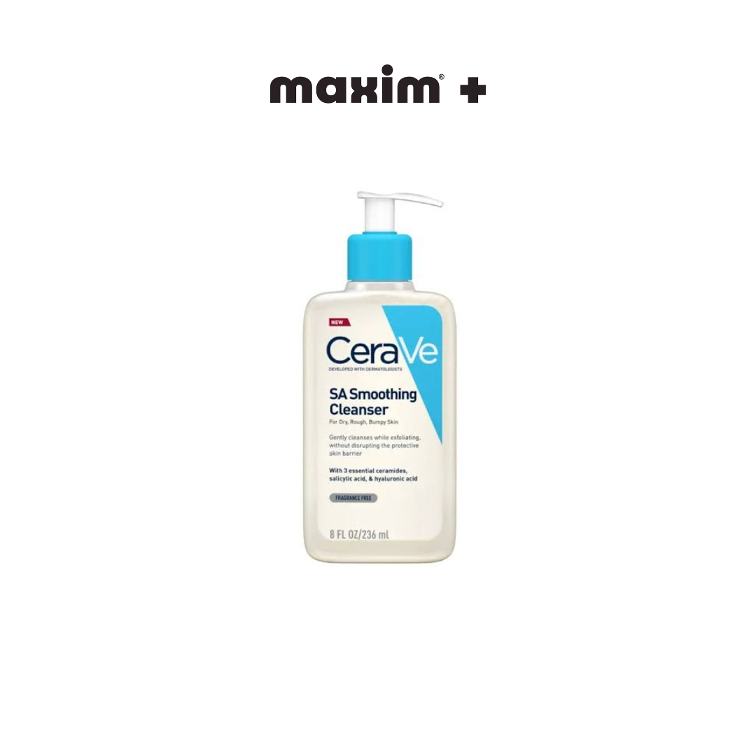 Cerave SA Smoothing Gel Καθαρισμού Ξηρής Επιδερμίδας, 236ml