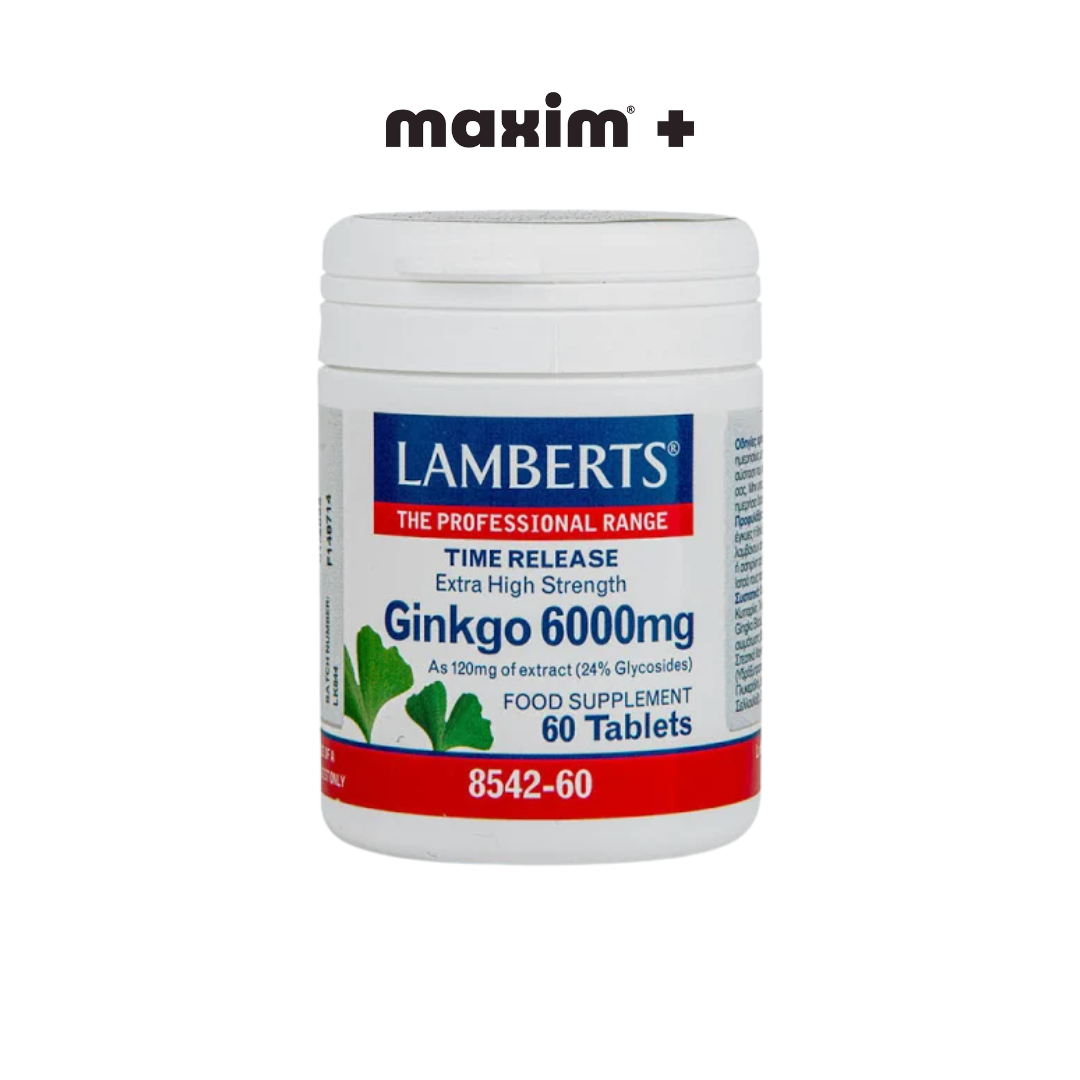 Lamberts Ginkgo 6000mg, 30tabs