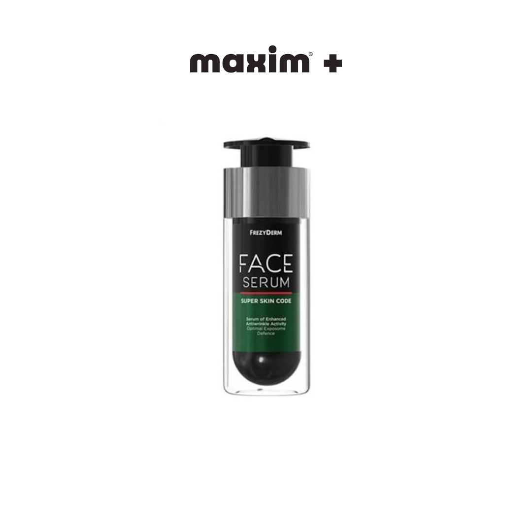 Frezyderm Face Serum Super Skin Code Αντιγηραντικός Ορός Προσώπου με 25 Ενεργά Συστατικά, 30ml
