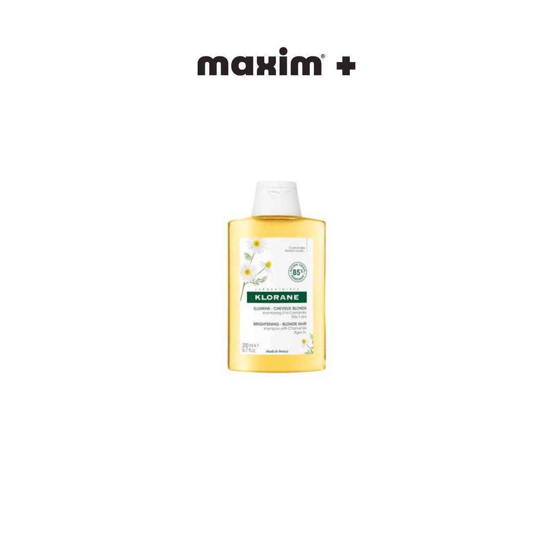 Klorane Chamomile Shampoo Ανάλαφρο Σαμπουάν με Εκχύλισμα Χαμομηλιού για Όλη την Οικογένεια, 200ml Klorane