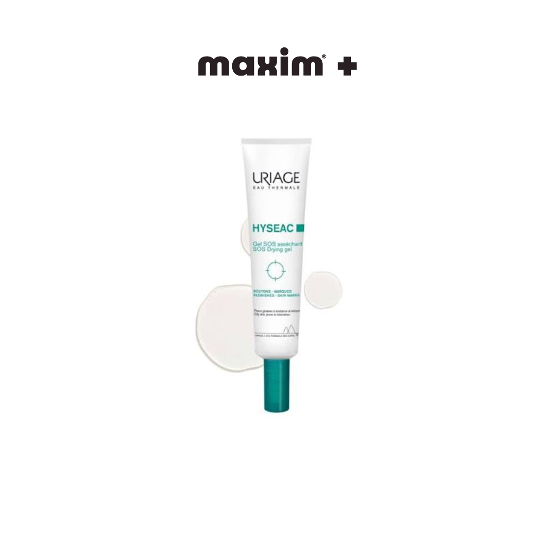 Uriage Hyseac SOS Drying Gel Ξηραντικό Τζελ Προσώπου για Τοπική Φροντίδα, 15ml