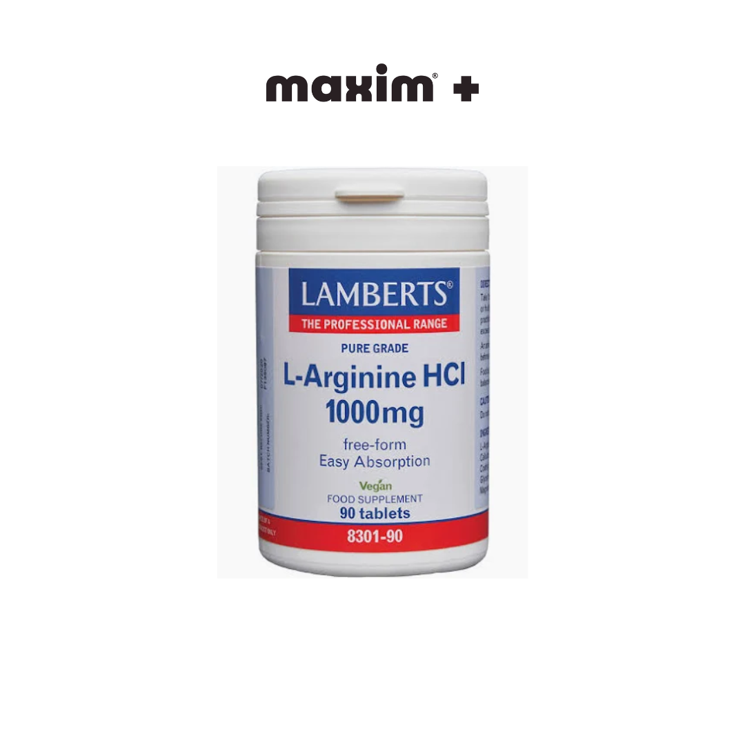 Lamberts L-Arginine HCI 1000mg, 90tabs