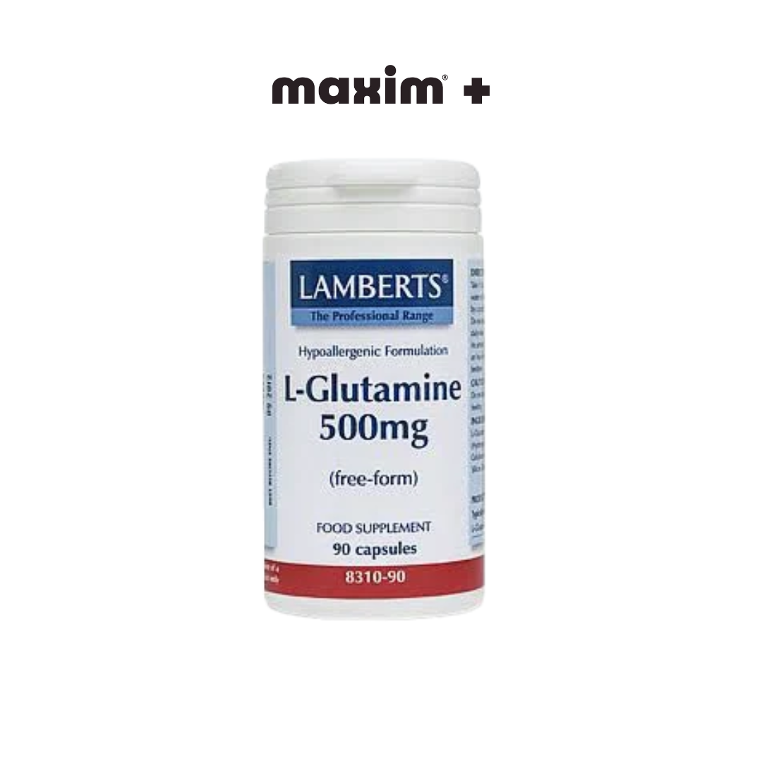 Lamberts L-Glutamine 500mg, 90caps
