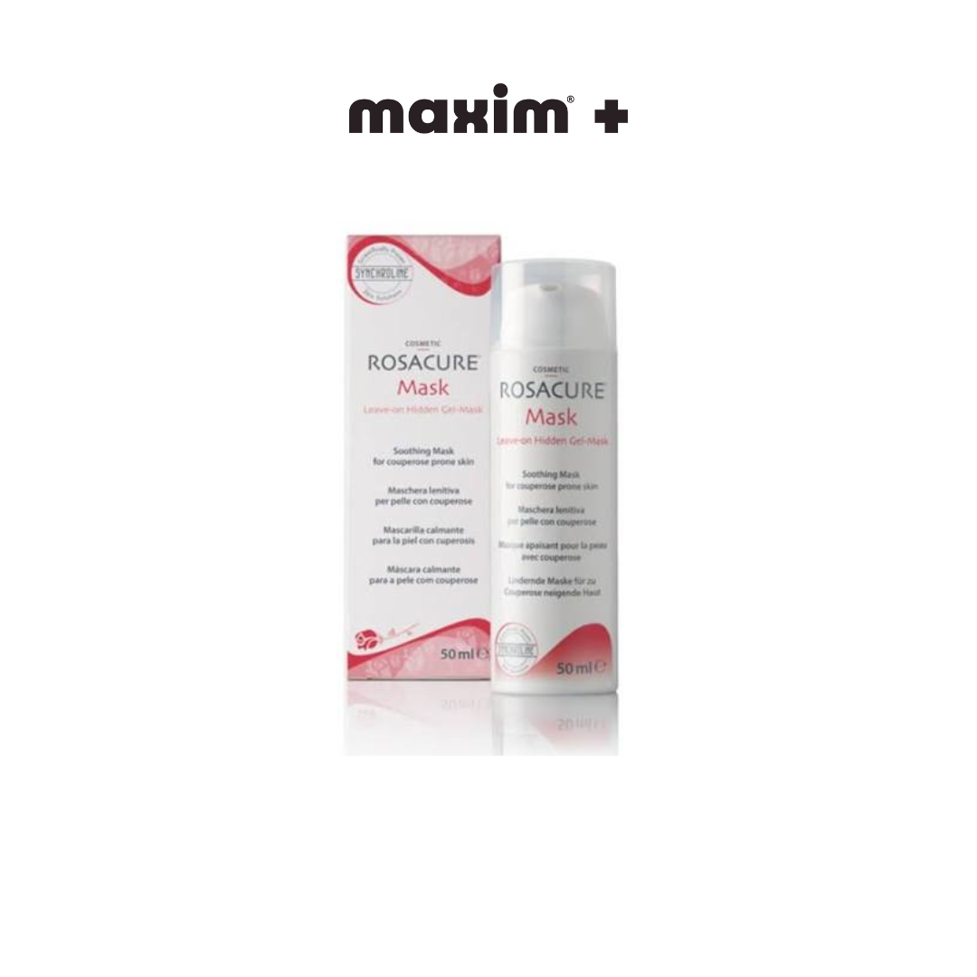 Synchroline Rosacure Mask Leave-on Hidden Gel-Mask Μάσκα Προσώπου με Καταπραϋντική Δράση, 50ml