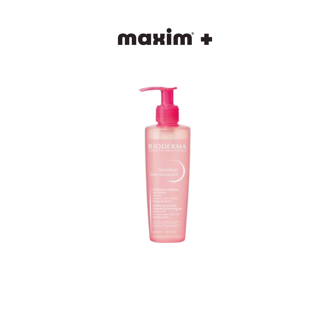 Bioderma Sensibio Gel Moussant, Καταπραϋντικό Gel Καθαρισμού 200ml