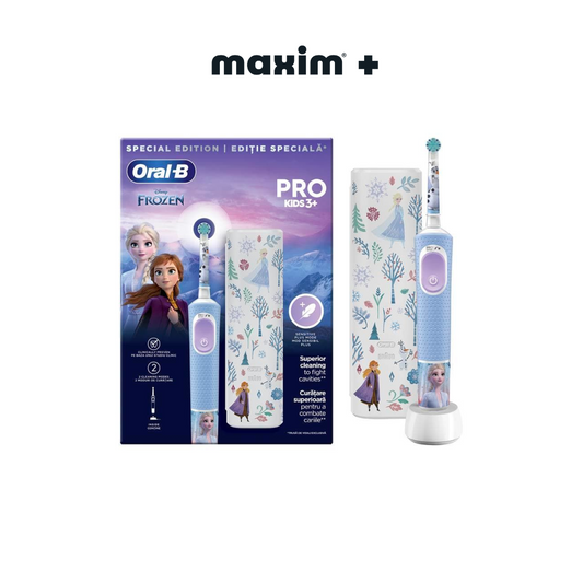 Oral-B Special Edition Kids Ηλεκτρική Οδοντόβουρτσα Frozen 3+ & Travel Case