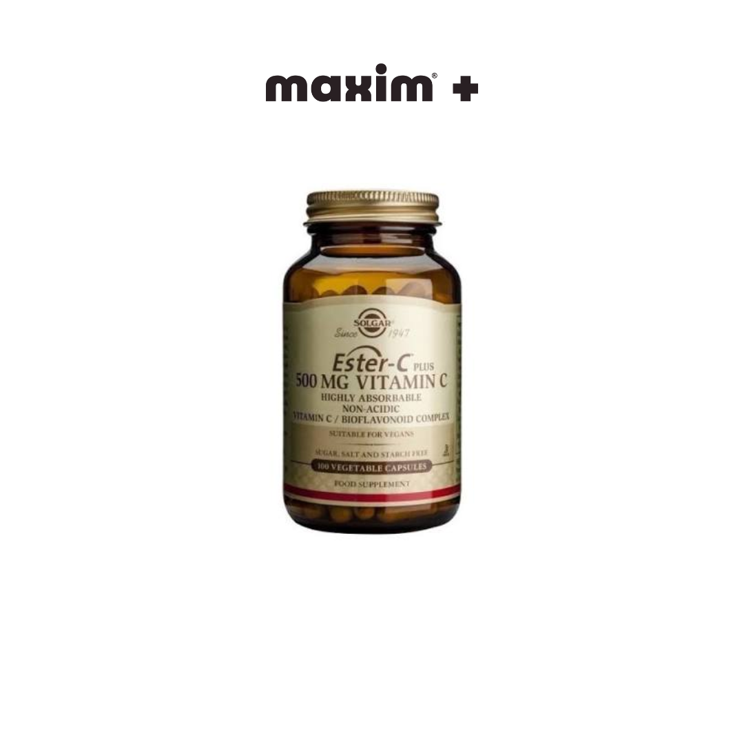 Solgar Ester-C Plus 500mg Vitamin C, 100vcaps