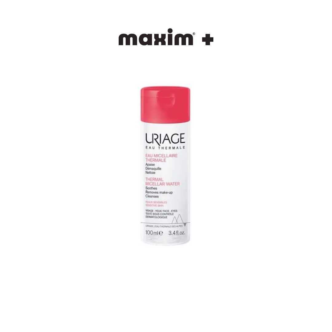 Uriage Eau Thermale Eau Micellaire Καθαριστική Λοσιόν Προσώπου & Ματιών με Βερίκοκο, 100ml
