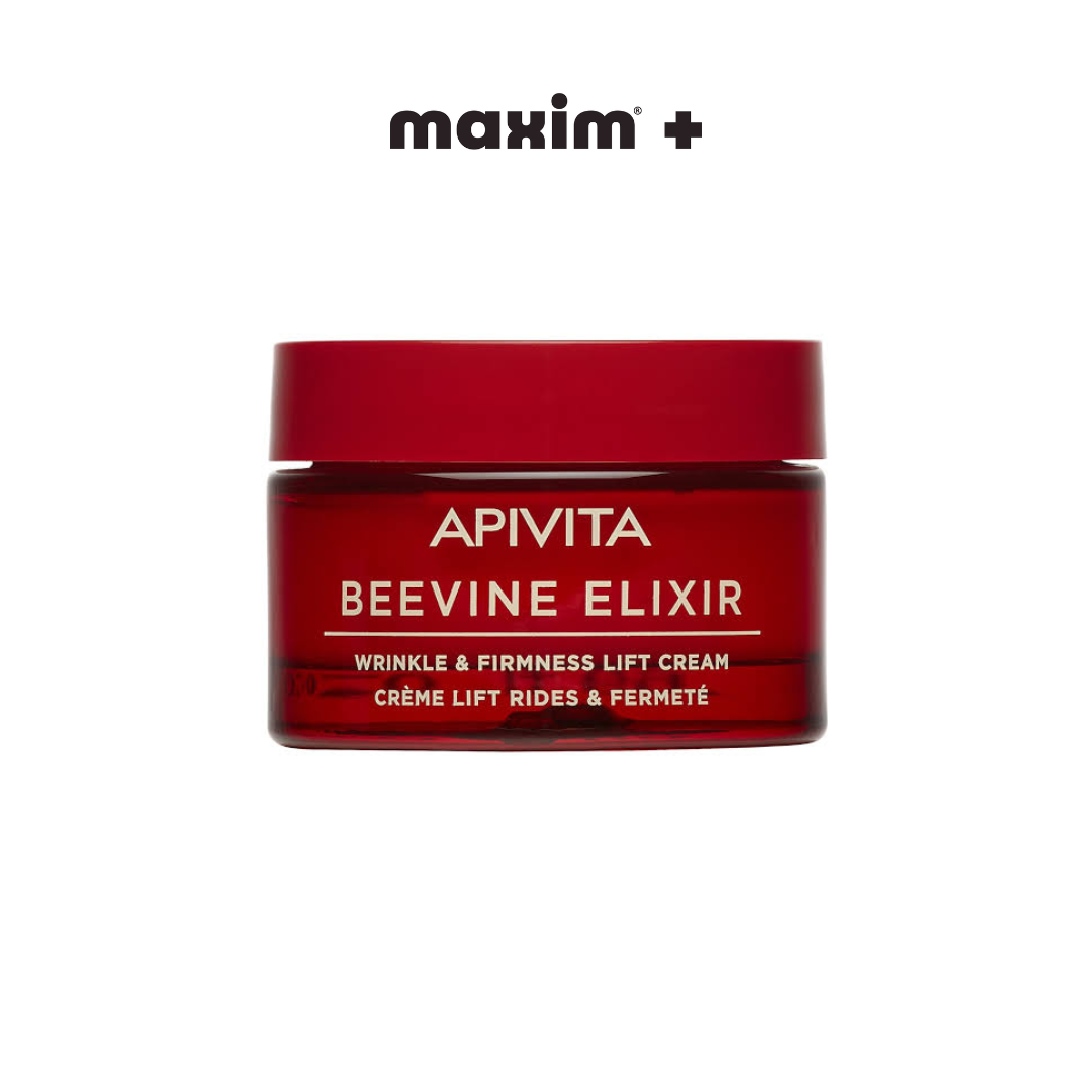 Apivita Beevine Elixir Wrinkle & Firmness Lift Cream Rich Αντιρυτιδική Κρέμα Ημέρας Πλούσιας Υφής, 50ml