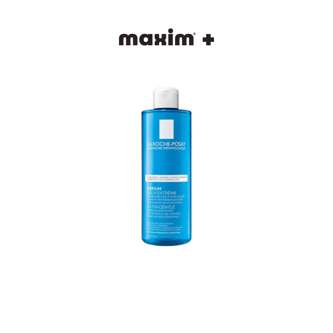 La Roche-Posay Kerium Extra Gentle Gel Shampoo Απαλό Καθημερινό Σαμπουάν, 400ml