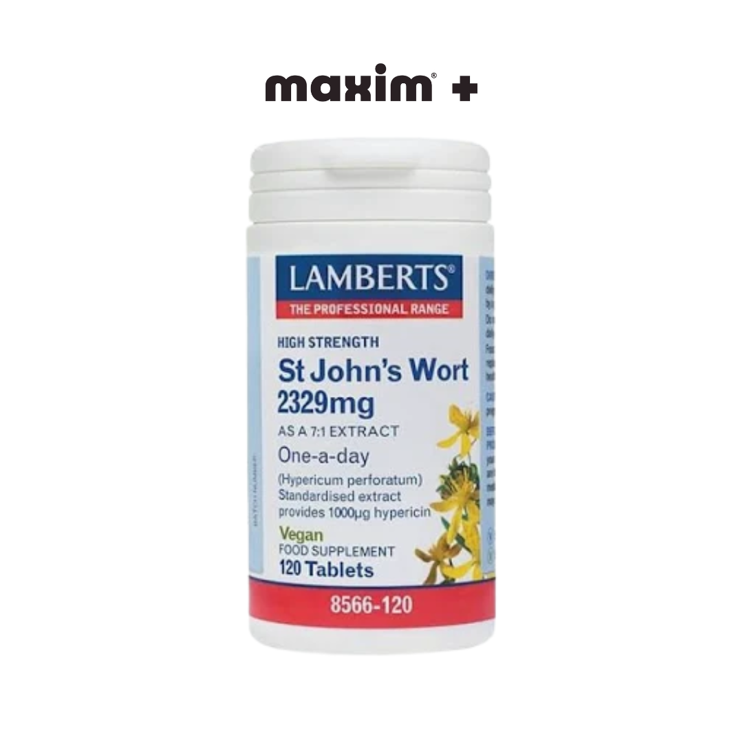 Lamberts St John’s Wort 2329mg, 120tabs