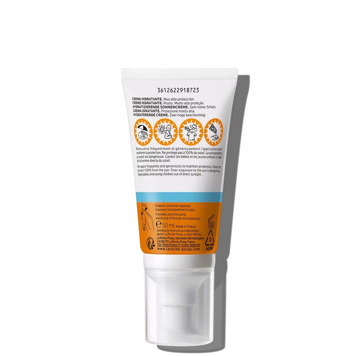 La Roche-Posay Anthelios UVMune 400 Hydrating Sun Cream SPF50+ – 50ml (non perfumed)