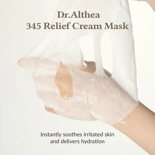 Dr. Althea 345 Relief Cream Mask - Καταπραϋντική Μάσκα Προσώπου για Ερυθρότητα & Ατέλειες
