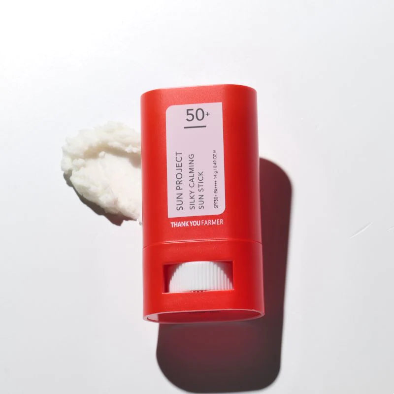 Thank You Farmer – Sun Project Silky Calming Sun Stick SPF50+ Αντηλιακό Stick Προσώπου για Ευαίσθητο Δέρμα | 14g