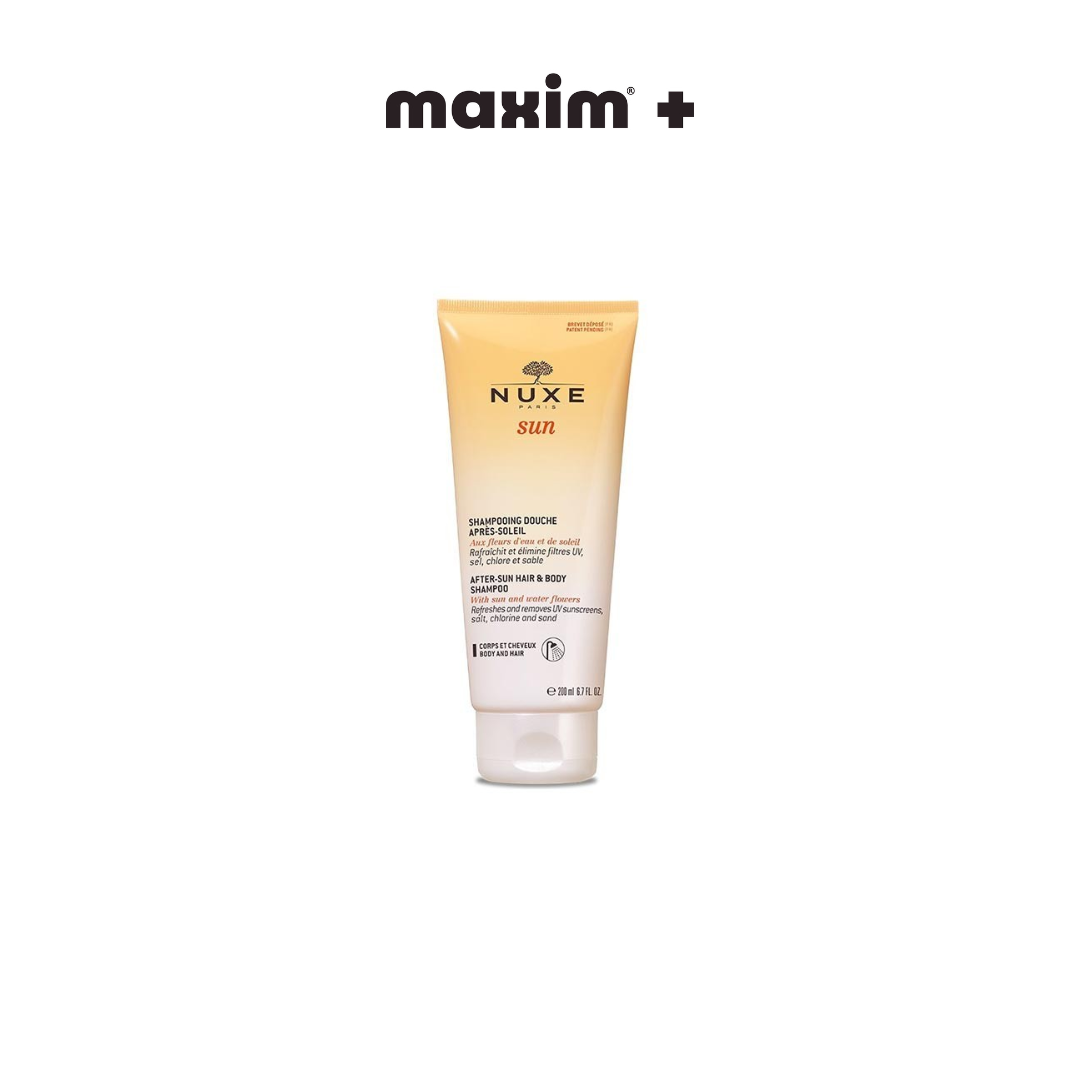 Nuxe Sun Shampooing Douche Apres-Soleil Σαμπουάν-Αφρόλουτρο για Μετά τον Ήλιο 200ml
