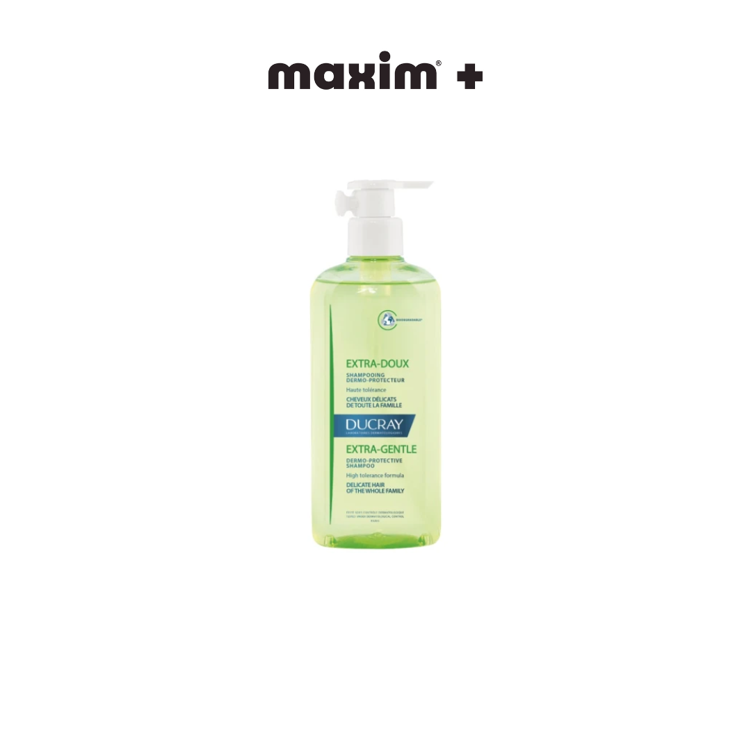 Ducray Extra-Doux Shampooing, Σαμπουάν για Εύθραυστα Μαλλιά, για Όλη την Οικογένεια, 400ml