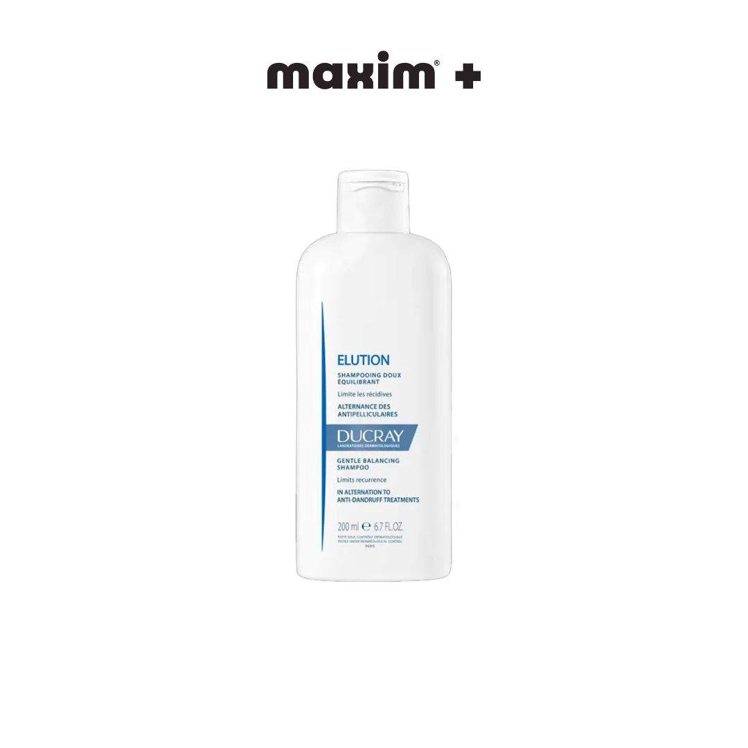 Ducray Elution Dermo-Protective Shampoo Δερμοπροστατευτικό Σαμπουάν Καθημερινής Χρήσης, 200 ml