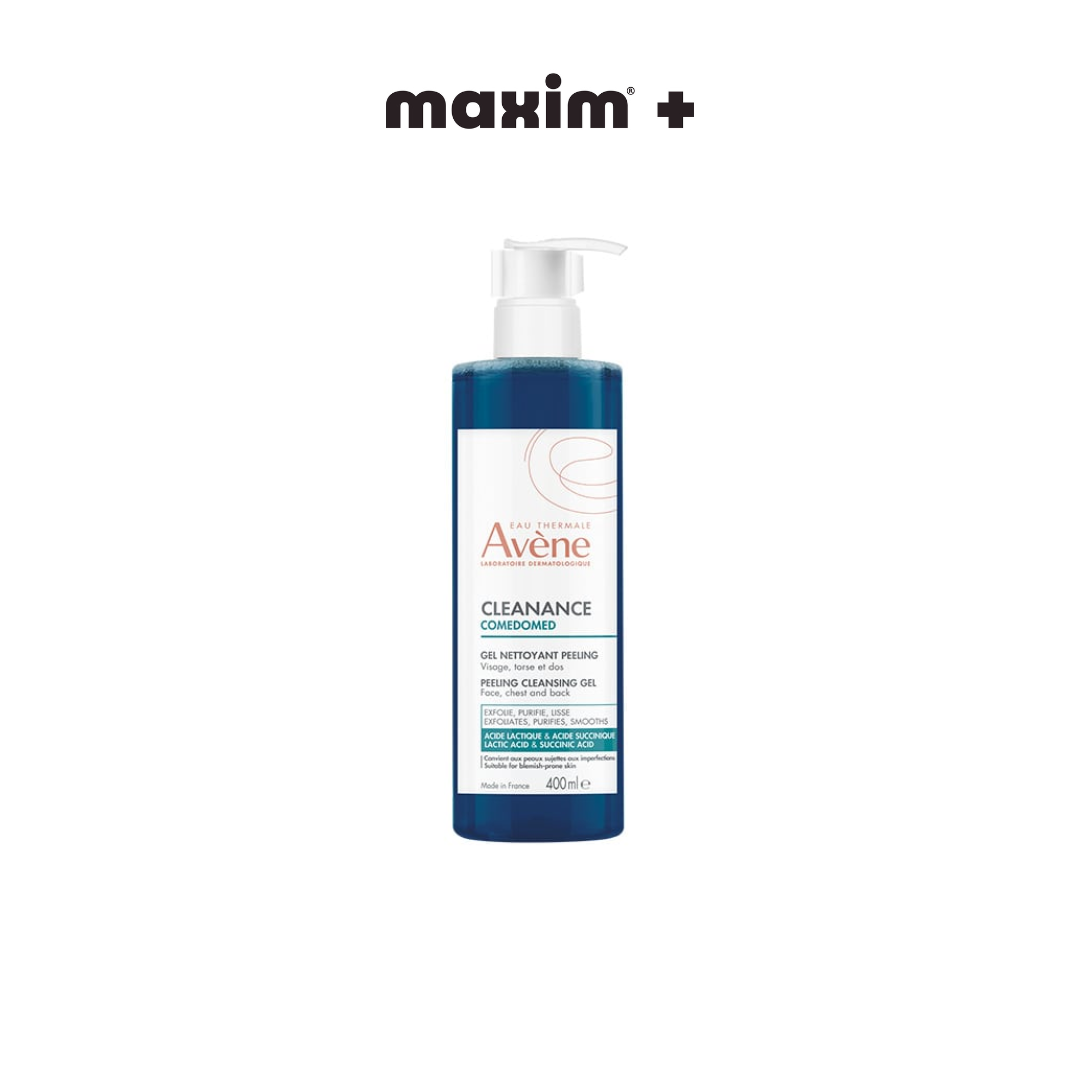 Avene Eau Thermale Cleanance Comedomed Cleansing Gel Καθαρισμού Peeling, 400ml