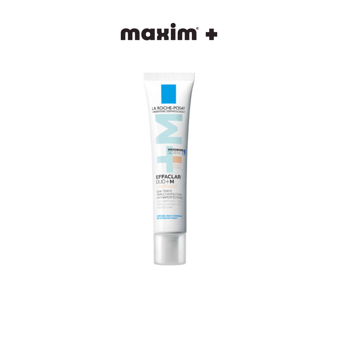 La Roche-Posay Effaclar Duo+Μ Unifiant Light Επανορθωτική Κρέμα Προσώπου κατά των Ατελειών με Χρώμα, 40ml