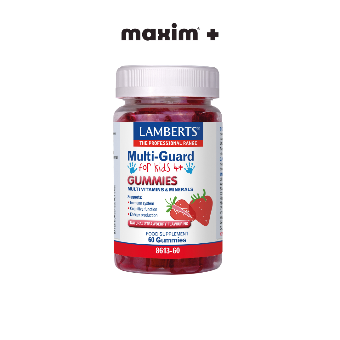 Lamberts Multi-Guard for Kids 4+ Gummies με Φυσική Γεύση Φράουλα 60 Gummies