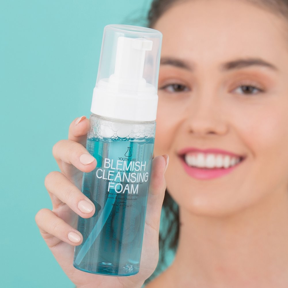 Youth Lab. Blemish Cleansing Foam Αφρός Καθαρισμού Προσώπου για Λιπαρή Επιδερμίδα, 150ml