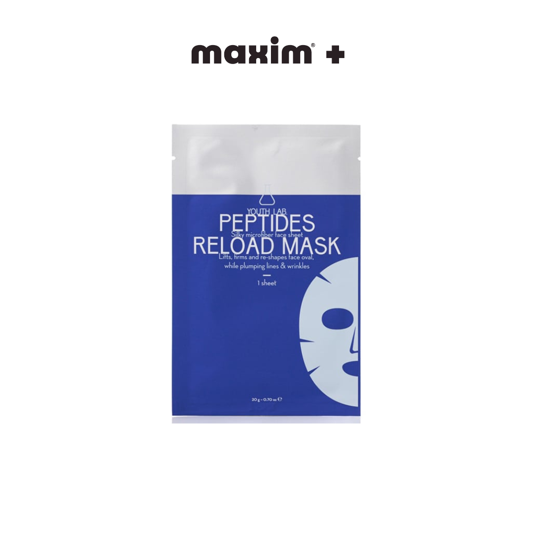 Youth Lab. Peptides Reload Μask Υφασμάτινη Μάσκα Προσώπου για Πλήρη Αναδόμηση, 1τεμ
