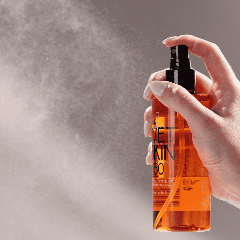 Youth Lab. Wet Skin Sun Protection Dry Touch Tanning Oil Αντηλιακό Ξηρό Λάδι για Πρόσωπο & Σώμα SPF50, 100ml