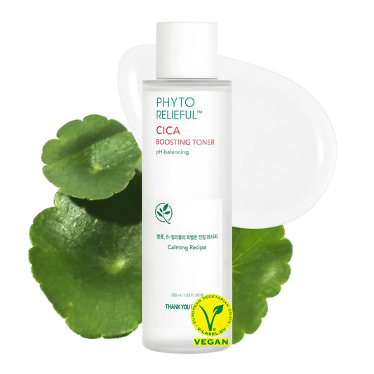 Thank You Farmer – Phyto Relieful Cica Boosting Toner Καταπραϋντική Τονωτική Λοσιόν με Cica για Καθημερινή Χρήση | 200ml