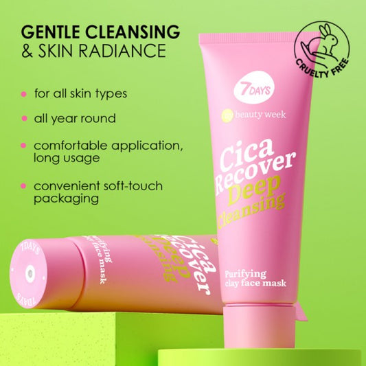 7DAYS MB Cica Recover Purifying Clay Face Mask
