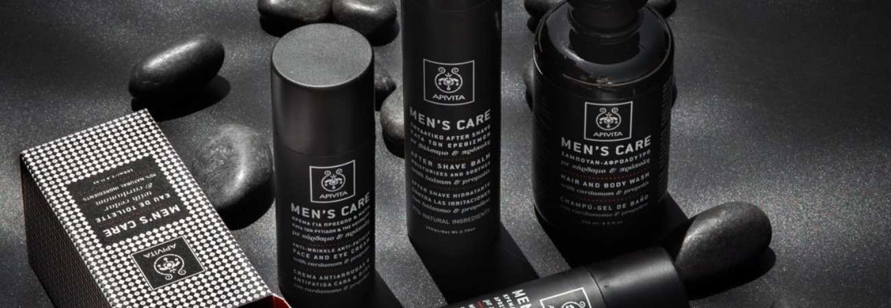 Apivita Promo Men’s Care Σετ Ανδρικής Περιποίησης με Κρέμα Προσώπου & Ματιών, 50ml, Gel Καθαρισμού για Πρόσωπο & Μάτια, 50ml & Δώρο Σαμπουάν – Αφρόλουτρο, 250ml, 1σετ