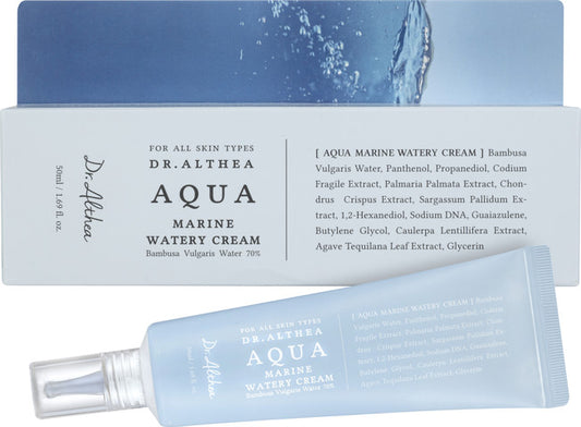 Dr. Althea Aqua Marine Watery Cream Ενυδατική Κρέμα Προσώπου Ελαφριάς Υφής, 50ml