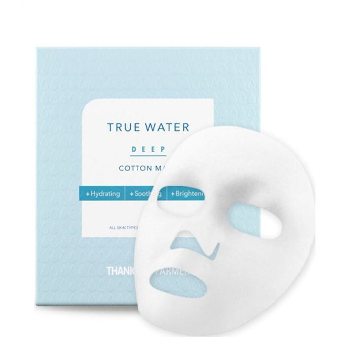 Thank You Farmer True Water Deep Cotton Mask – Ενυδατική Μάσκα Προσώπου (25ml)
