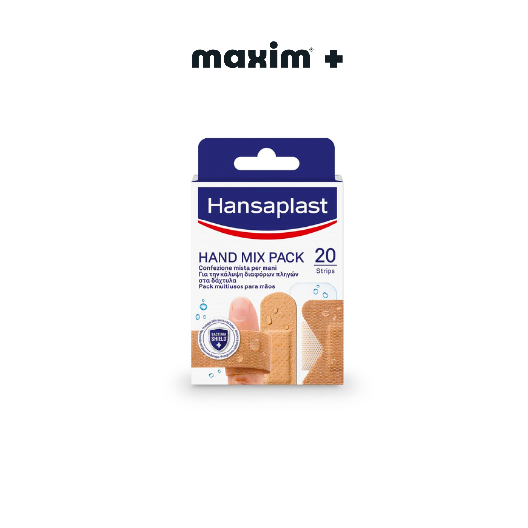 Hansaplast Universal water resistant Strips 4 Μεγέθη 20τμχ