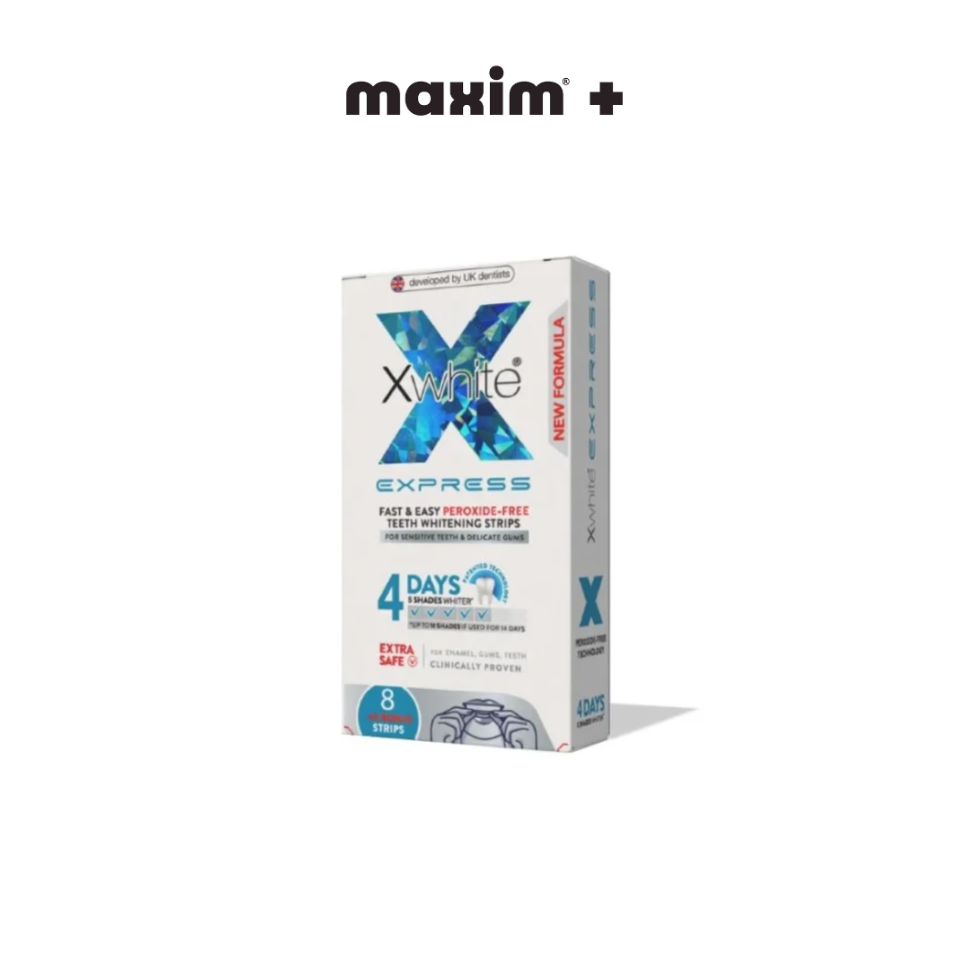 XWhite Express 4 Days 8ταινίες + 2 ΔΩΡΟ (Οδοντικές Ταινίες Λεύκανσης 4 Ημερών)