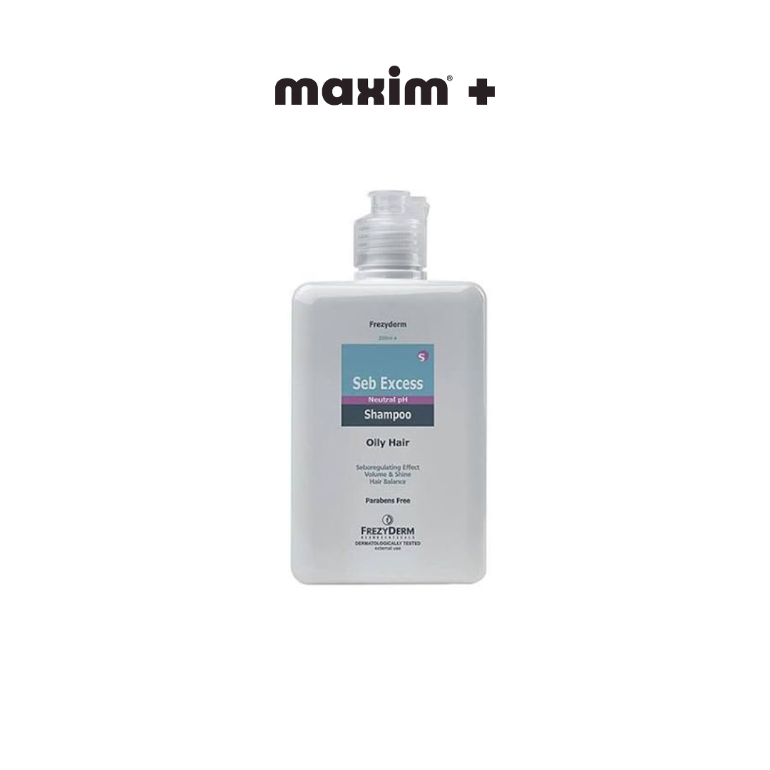 Frezyderm Seb Excess Shampoo Απαλό Σαμπουάν που Ρυθμίζει & Εξισορροπεί τη Λιπαρότητα, 200ml