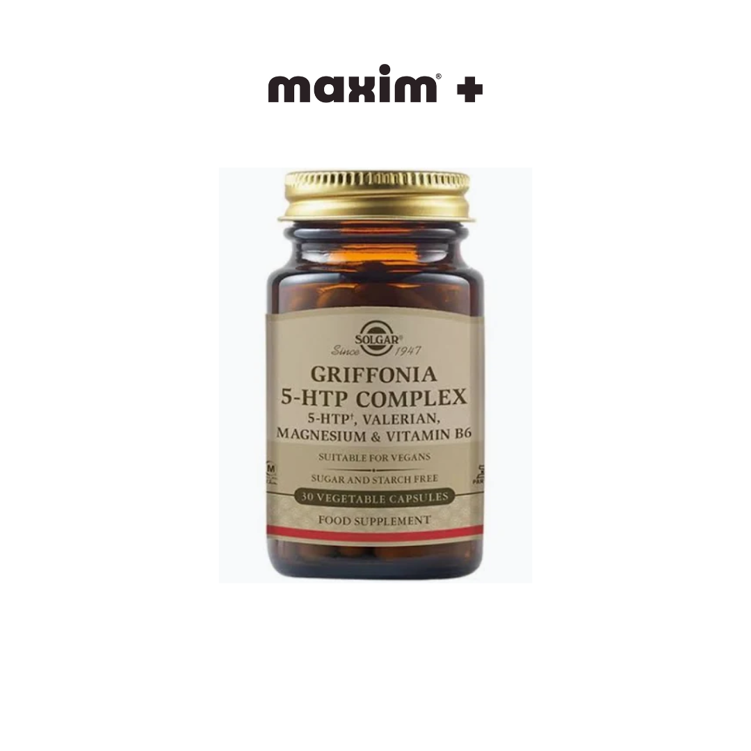 Solgar Griffonia 5-HTP Complex, 30veg.caps