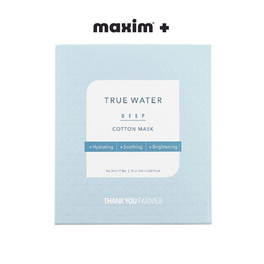Thank You Farmer True Water Deep Cotton Mask – Ενυδατική Μάσκα Προσώπου (25ml)