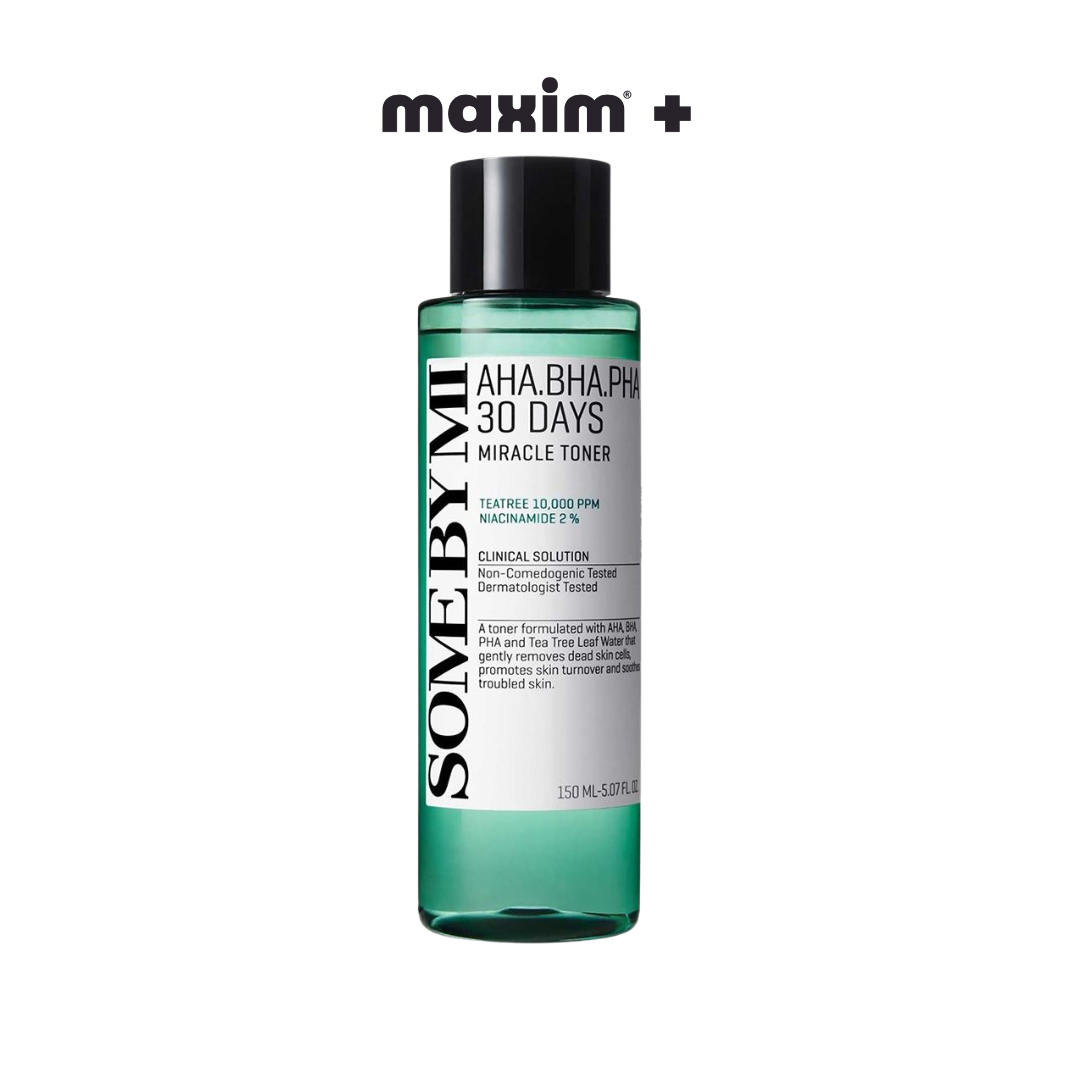 Some By Mi - AHA-BHA-PHA 30 Days Miracle Toner 150ml – Τόνερ Απολέπισης & Καθαρισμού για Ορατά Καθαρότερη Επιδερμίδα