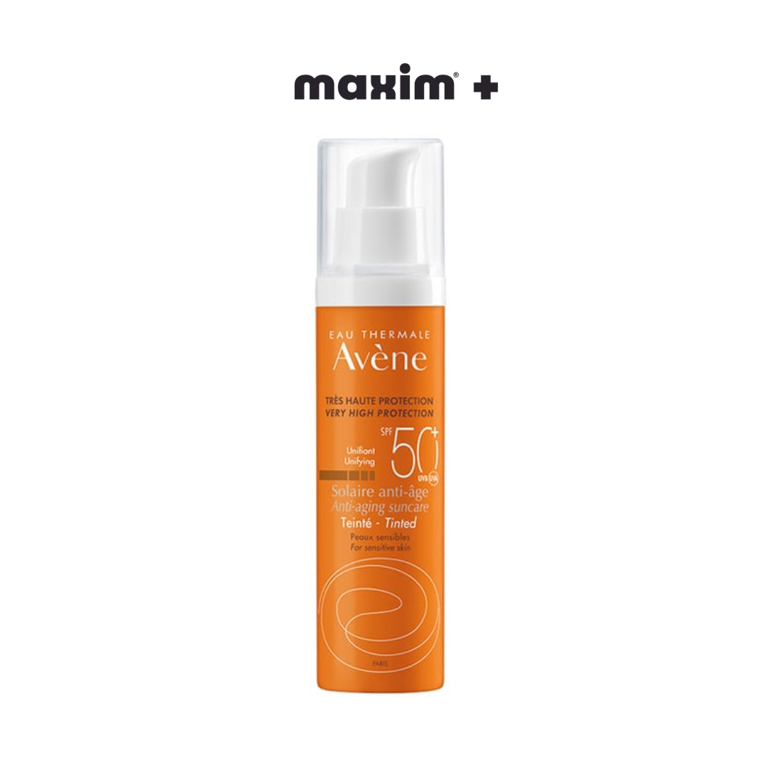 Avene Solaire Anti‑Age Teinté SPF 50+