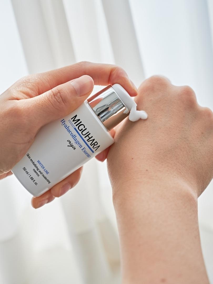 Miguhara Hyalucollagen Essence Origin – Ενυδατικό Αντιγηραντικό Essence για Ενίσχυση της Ελαστικότητας