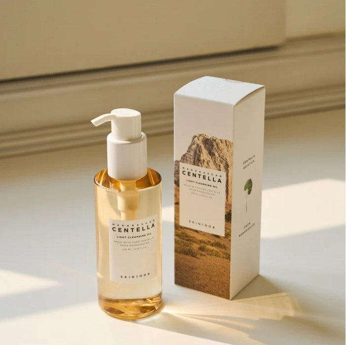 Skin1004 Madagascar Centella Light Cleansing Oil 200ml – Ελαφρύ Καθαριστικό Λάδι για Ήπιο Καθαρισμό & Καταπράυνση